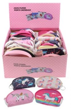 PORTE-MONNAIE LICORNE ASST